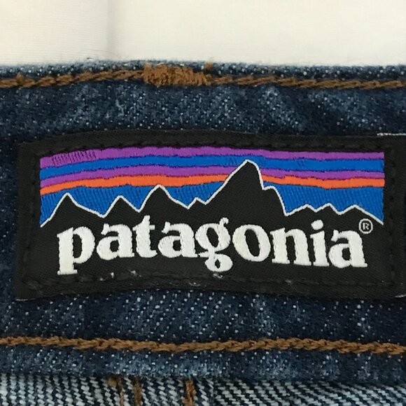 Patagonia Women's Straight Leg Jeans - Dark Blue - Picture 3 of 12